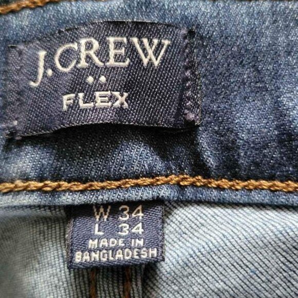 Womens size 34 X 34 J Crew Flex Jeans - Picture 3 of 4